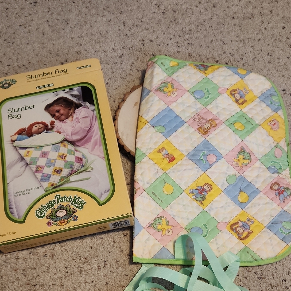 Vintage Cabbage Patch Kids Slumber Bag 1983